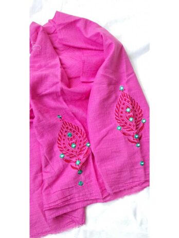1 mrt hand embroidery blouse fabrics unstitched