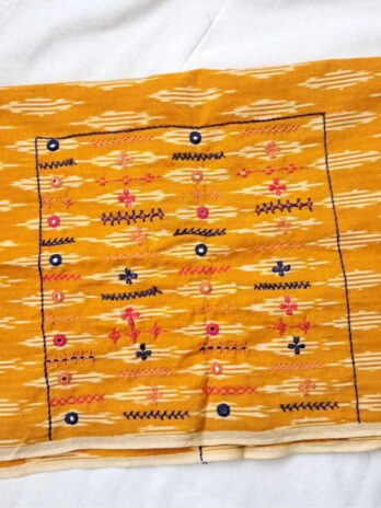 1 mrt hand embroidery blouse fabrics unstitched