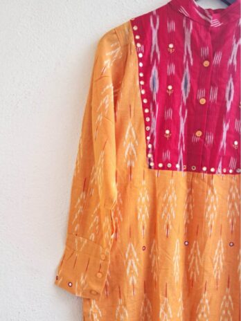 100% Handloom Ikat Cotton
